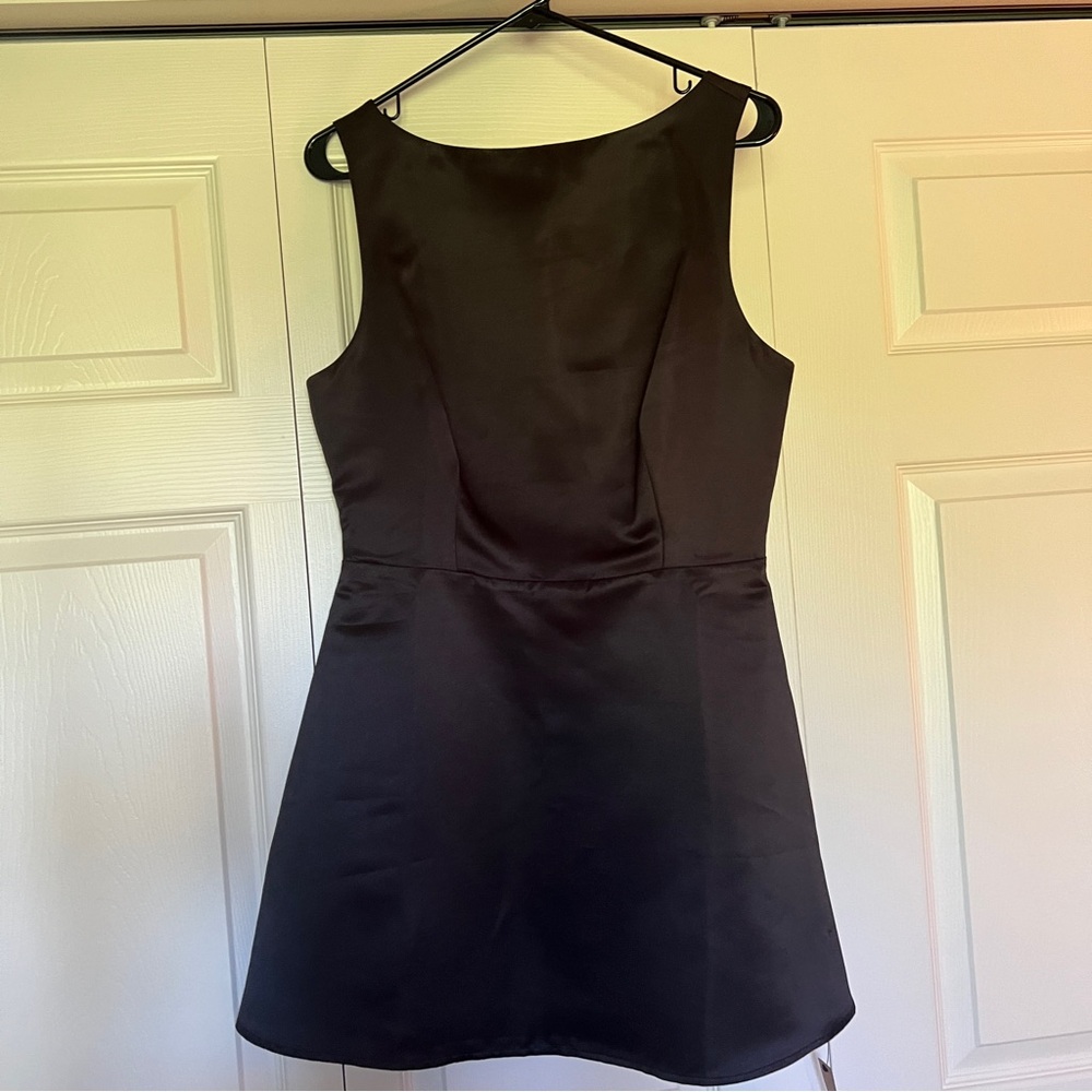 Reformation Black Mini Dress